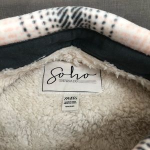 Soho threads Sherpa Flannel